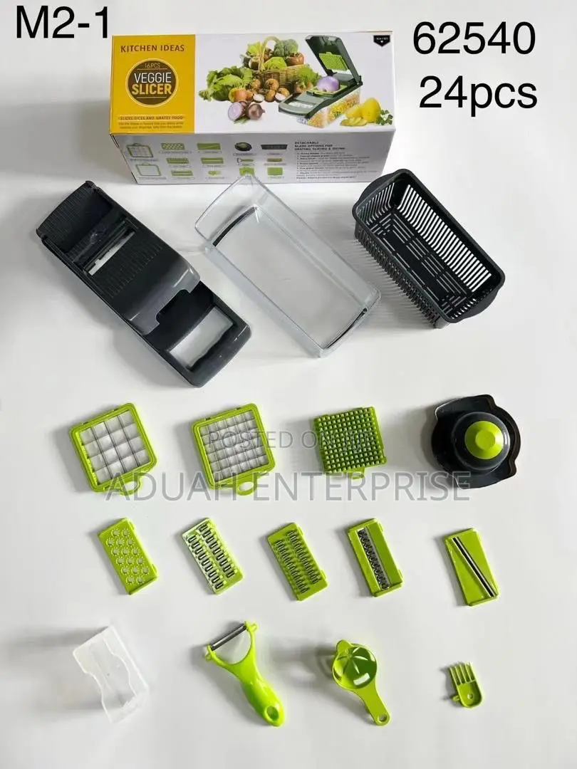 24pcs Vegetable Cutter
