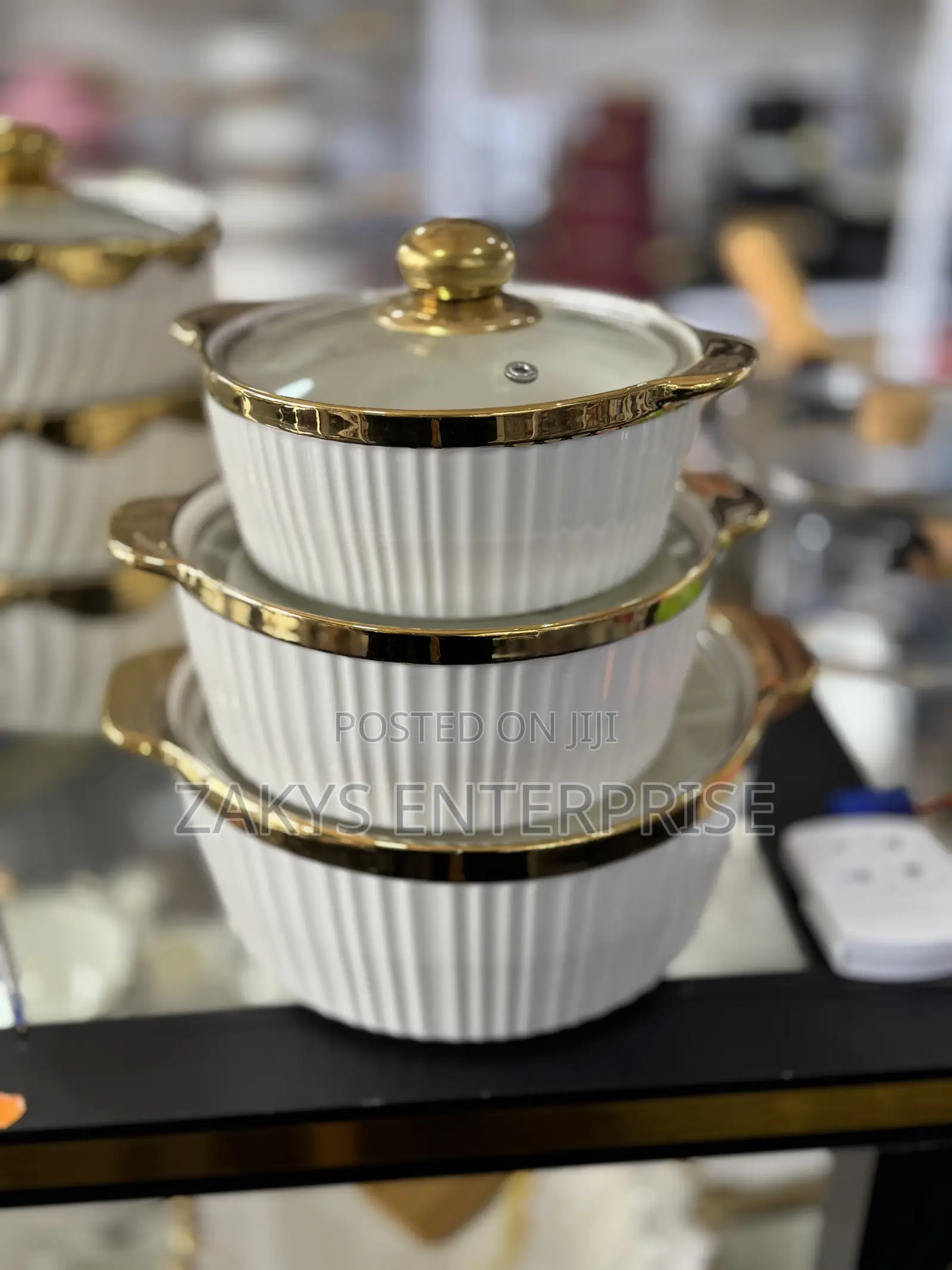 Ceramic Serving Bowls 3 Set
