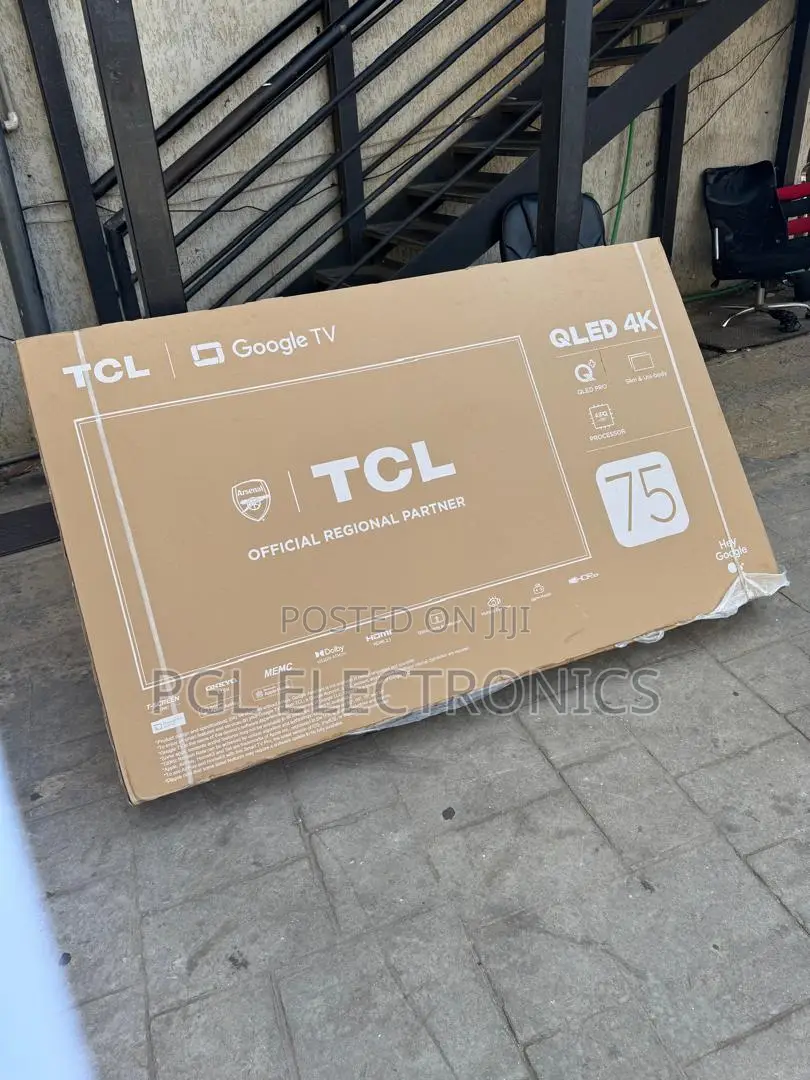 TCL 75′′ Qled Pro Uhd Smart Google Tv 75c655 DLG 120hz