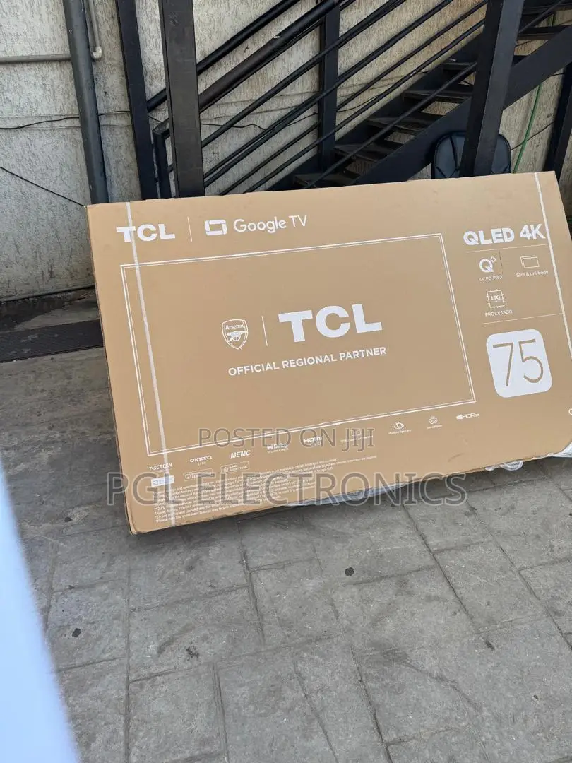 TCL 75′′ Qled Pro Uhd Smart Google Tv 75c655 DLG 120hz
