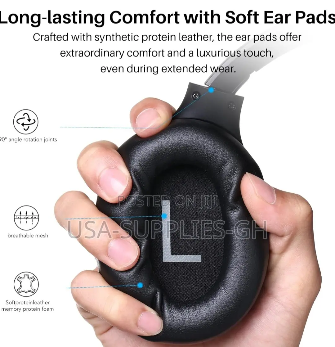 Tozo Ht2 Hybrid Active Noise Cancel Wireless Headphones -Usa