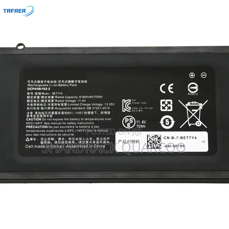 Betty4 New Laptop Battery for Razer Blade 14 2016/2017 Rz09