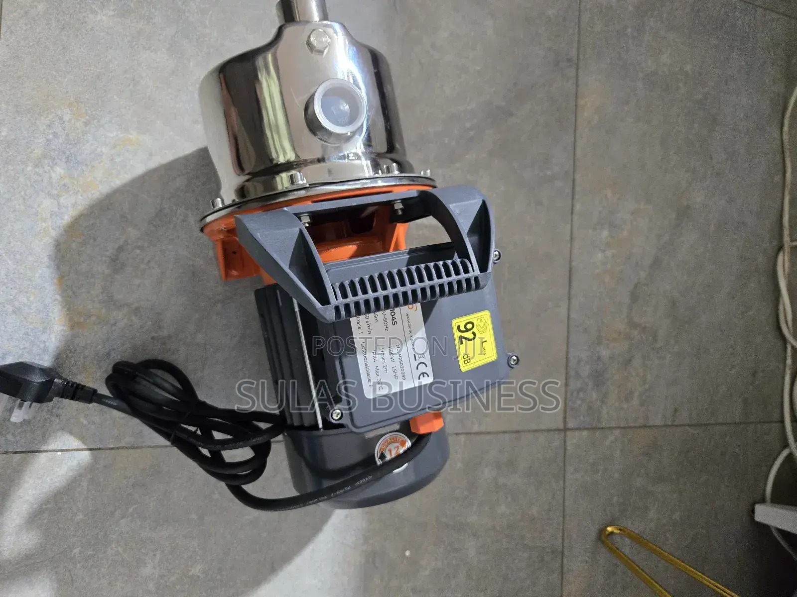 1.5 Hp Leo Stainless Still Pump