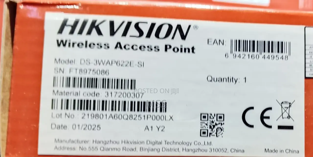 Ds-3wap622e-Si
Wi-Fi 6 3000m Ceiling Access Point