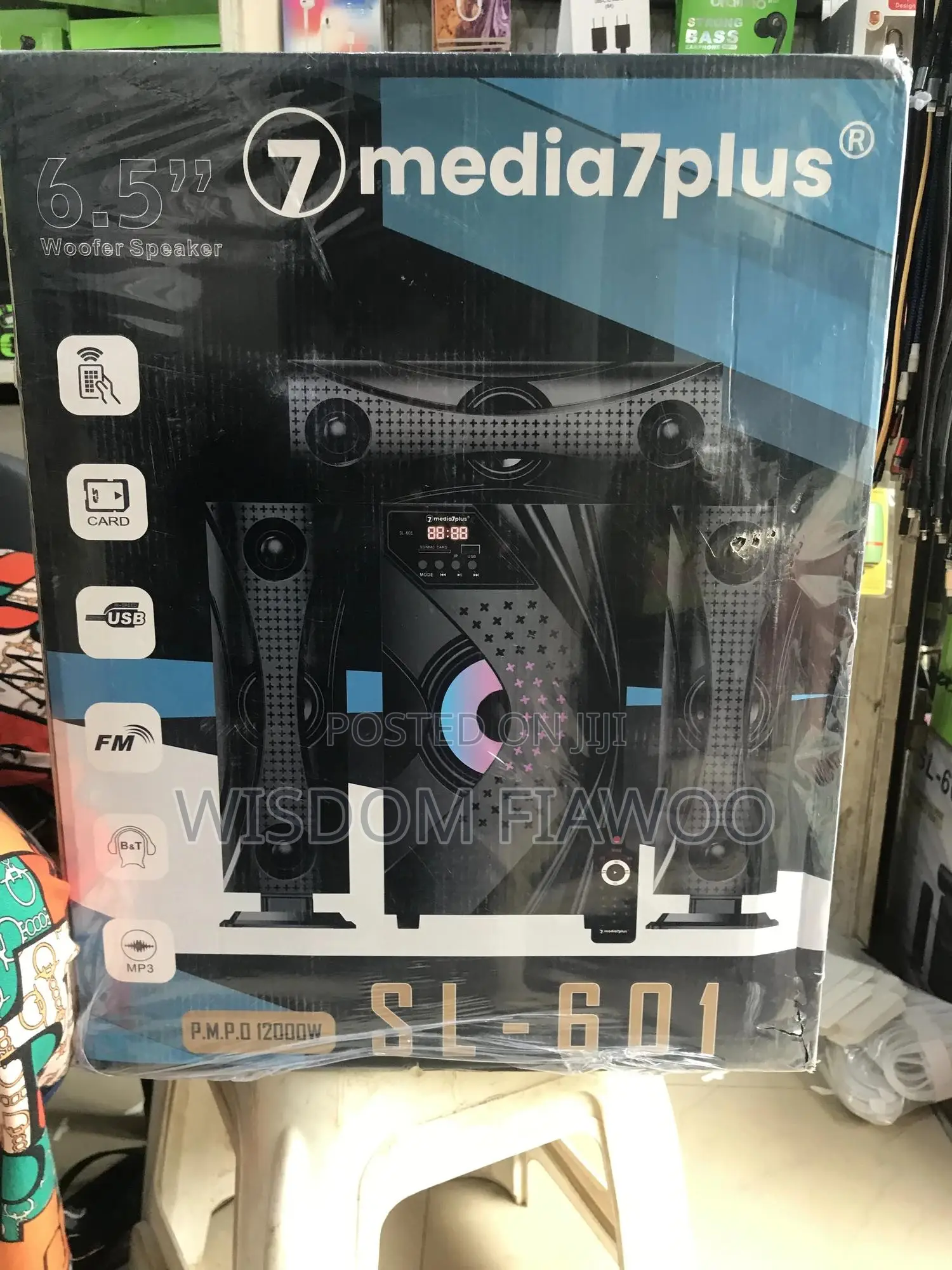 Media7plus 4 in 1 Super Bass Soundsystem