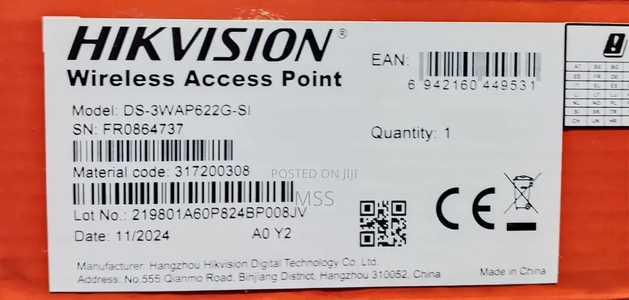 Wi-Fi 6 1800m Ceiling Access Point