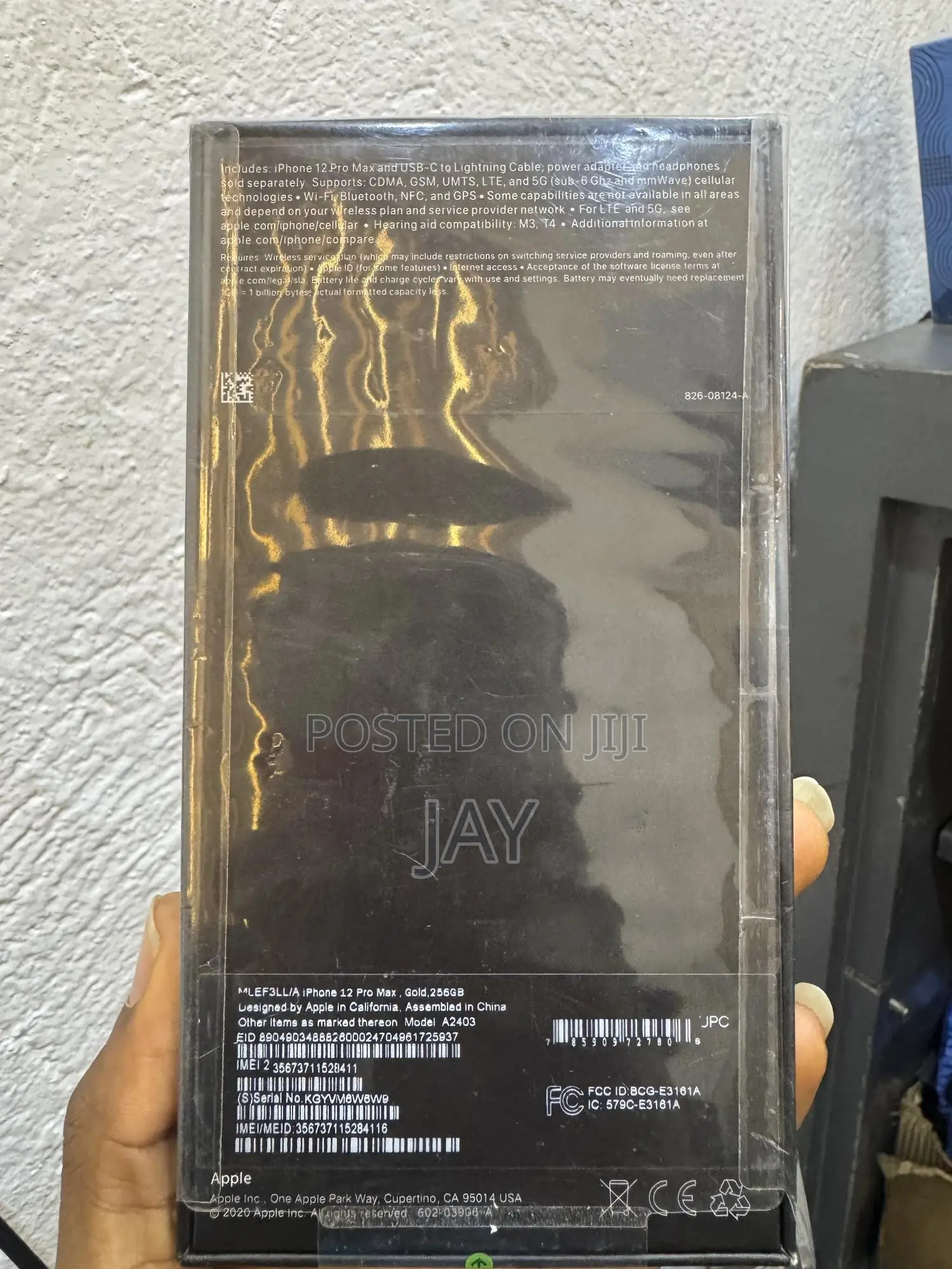 New Apple iPhone 12 Pro Max 256 GB Gold