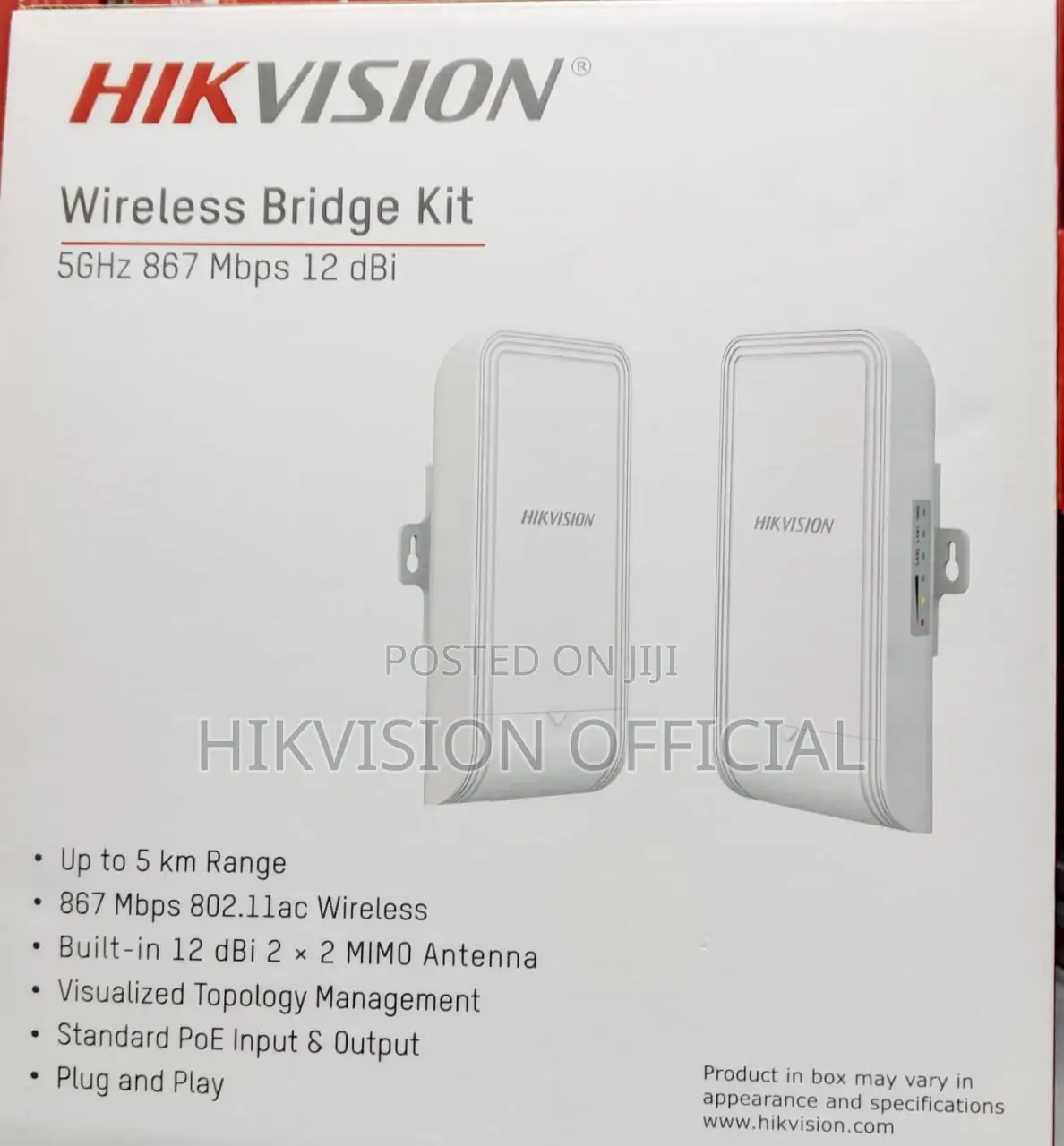 5ghz 867mbps 5km Wireless Bridge Kit Station