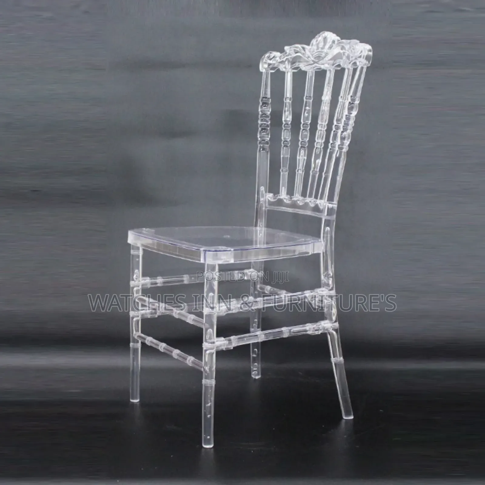 Acrylic Resin Chair ( Chivari, Unbreakable )