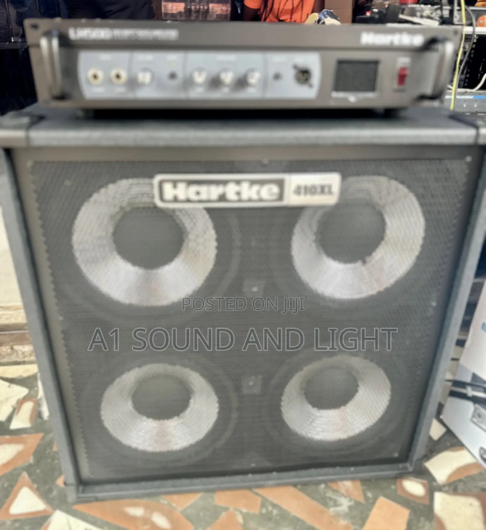 Hartke 410xl Bass Combo Unit [Head and Tail]