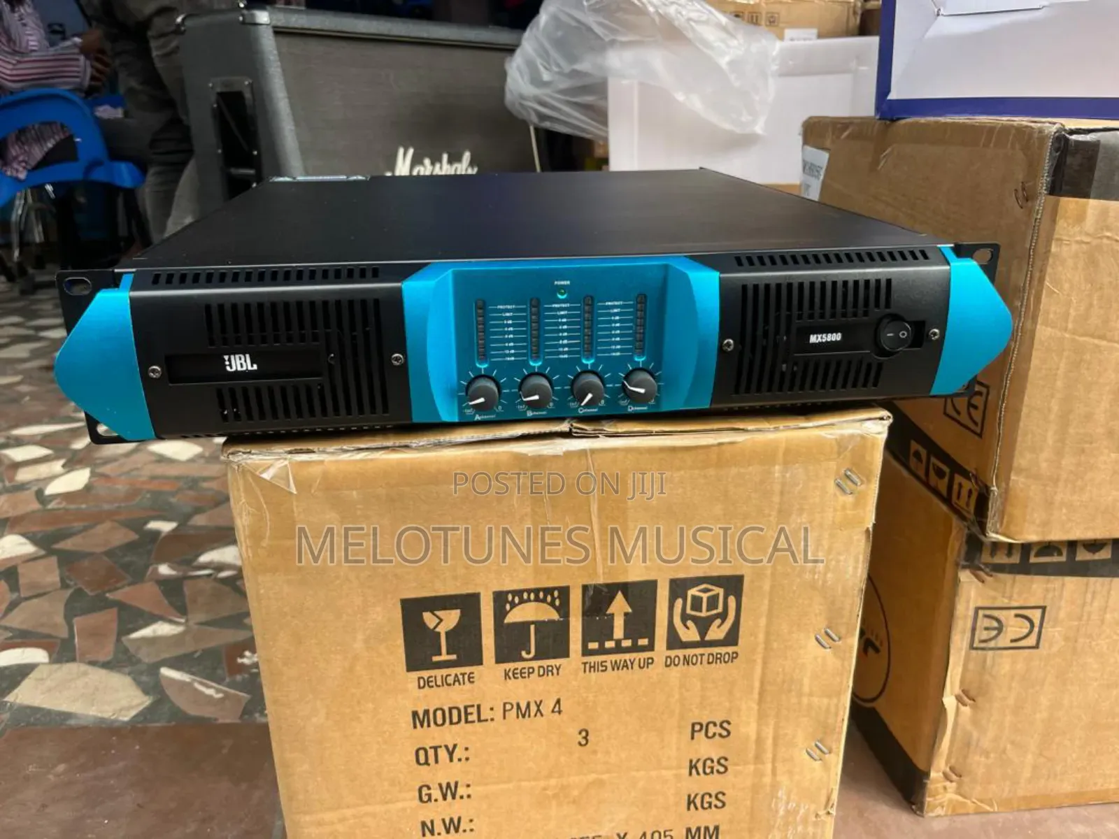 JBL Mx5800 4in1 Mid Speakers/ Line Array Speaker Amplifier