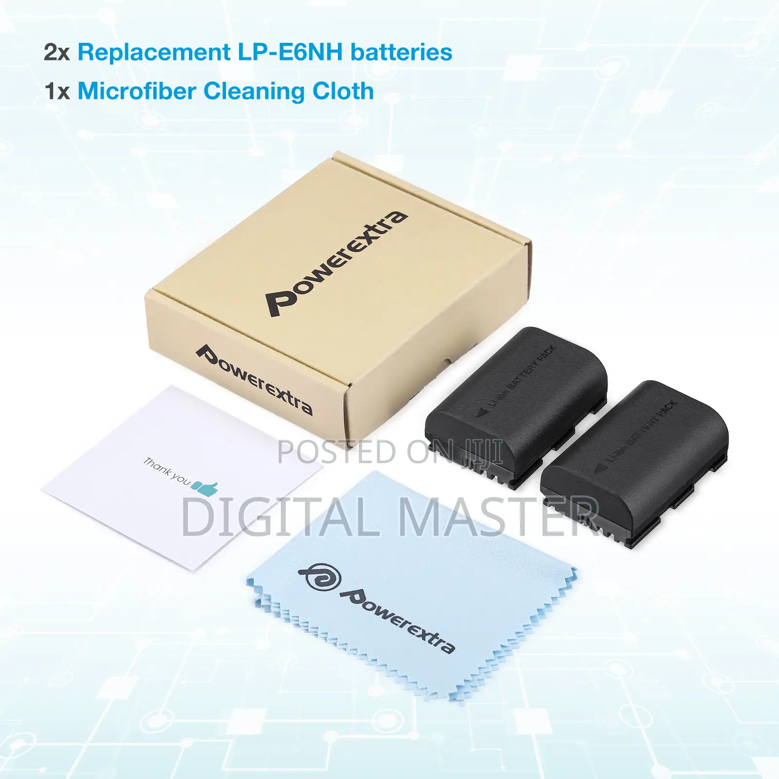 Powerextra Lpe6nh Battery (Usb-C Charging)