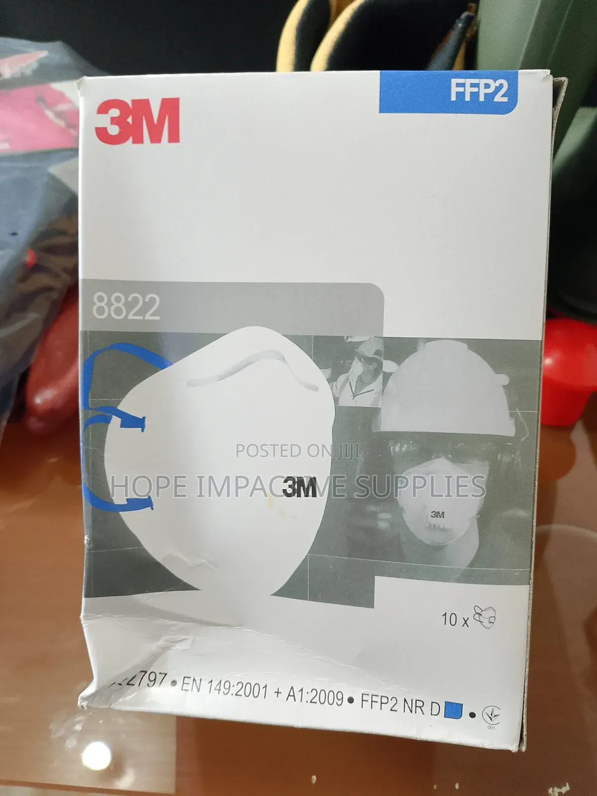 3m Ffp2 Nose Mask (8822) - 10/Pack.
