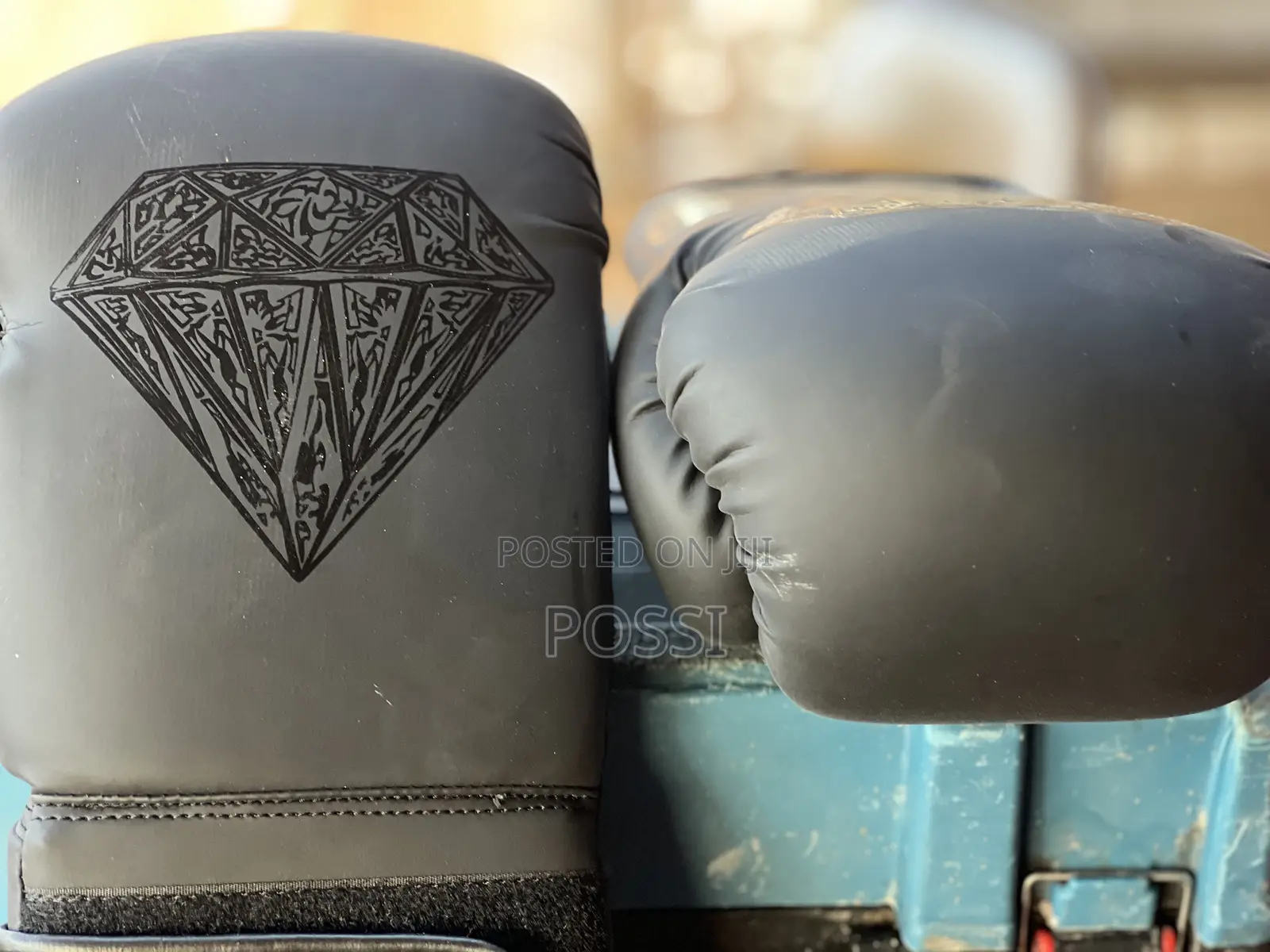 Boxing Gloves With Head Gear