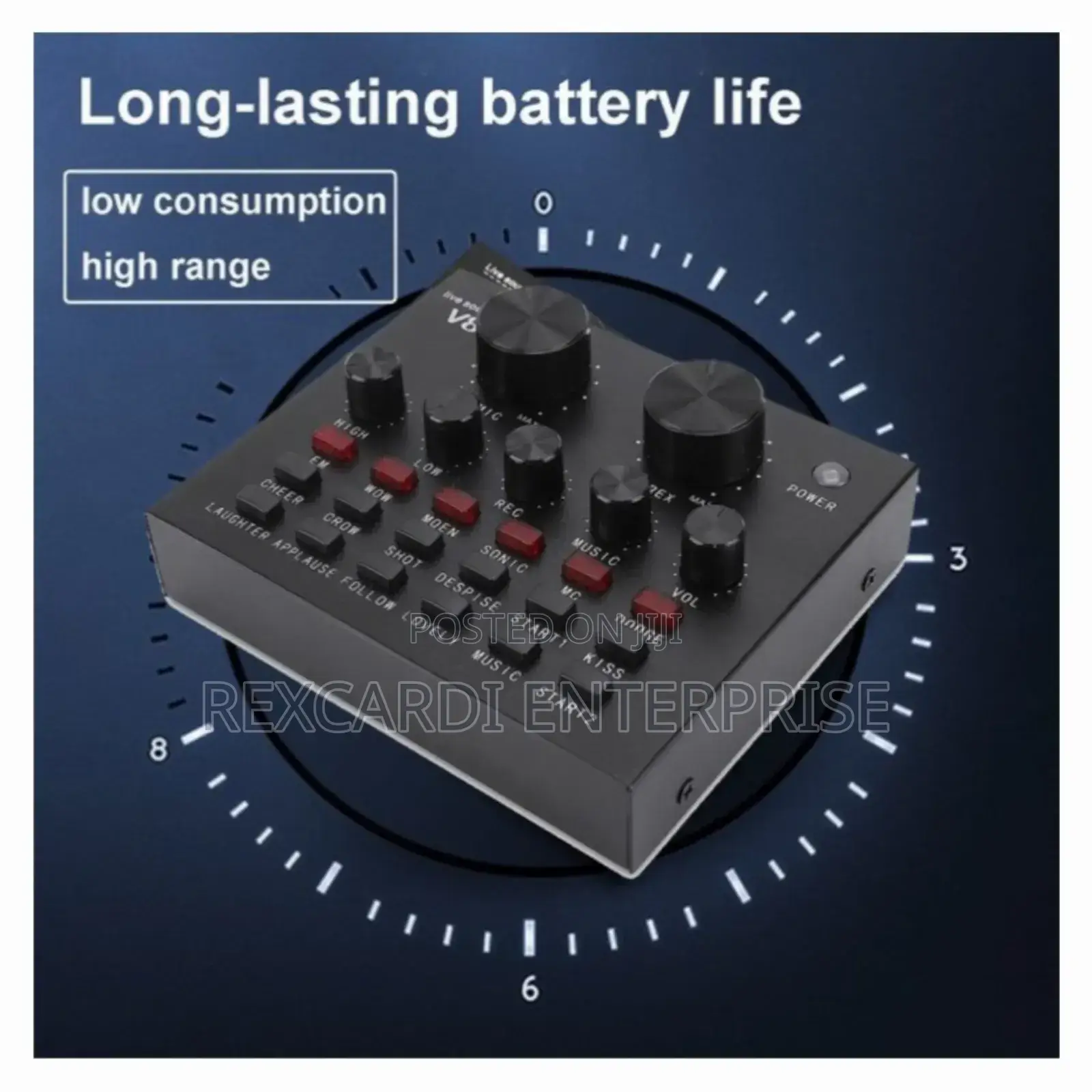 V8 Sound Card for Live Recording and Streaming