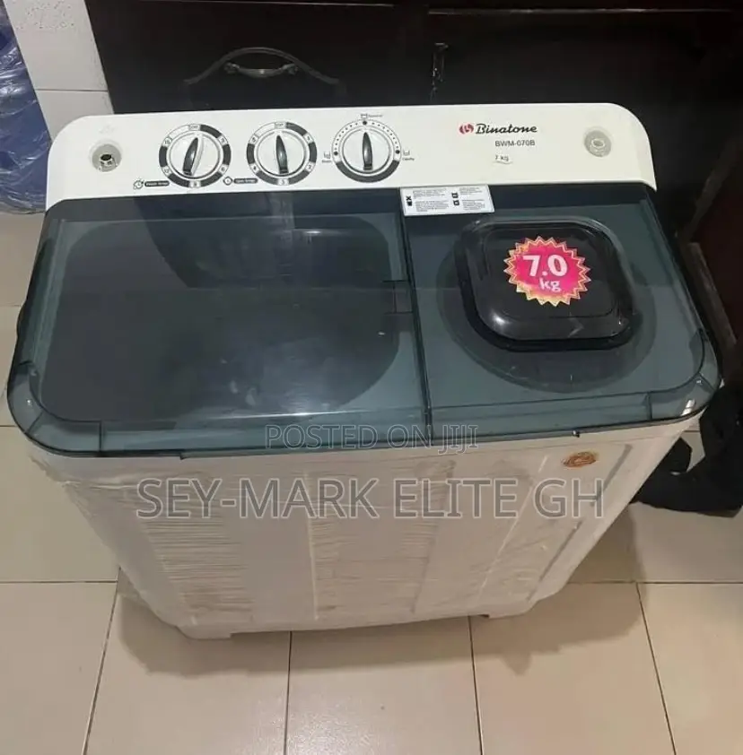 7kg Binatone Twin Tub Washing Machine