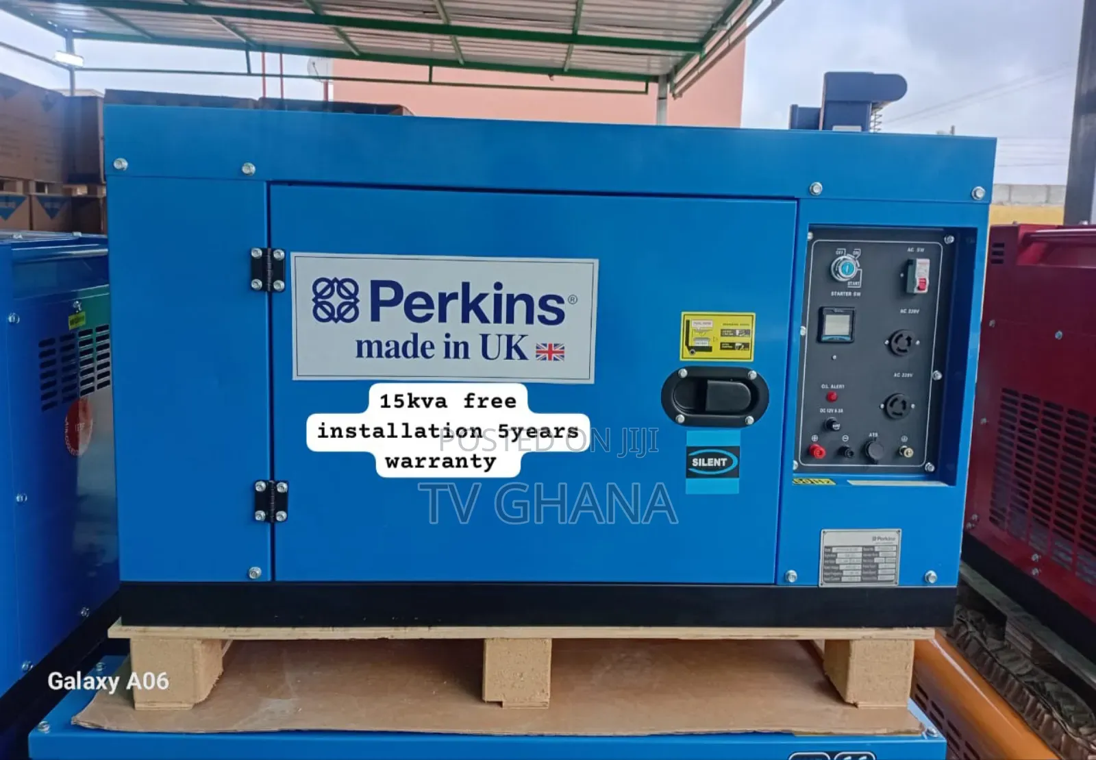 Never in the Dark Perkins 16500wats Silent Diesel Generator
