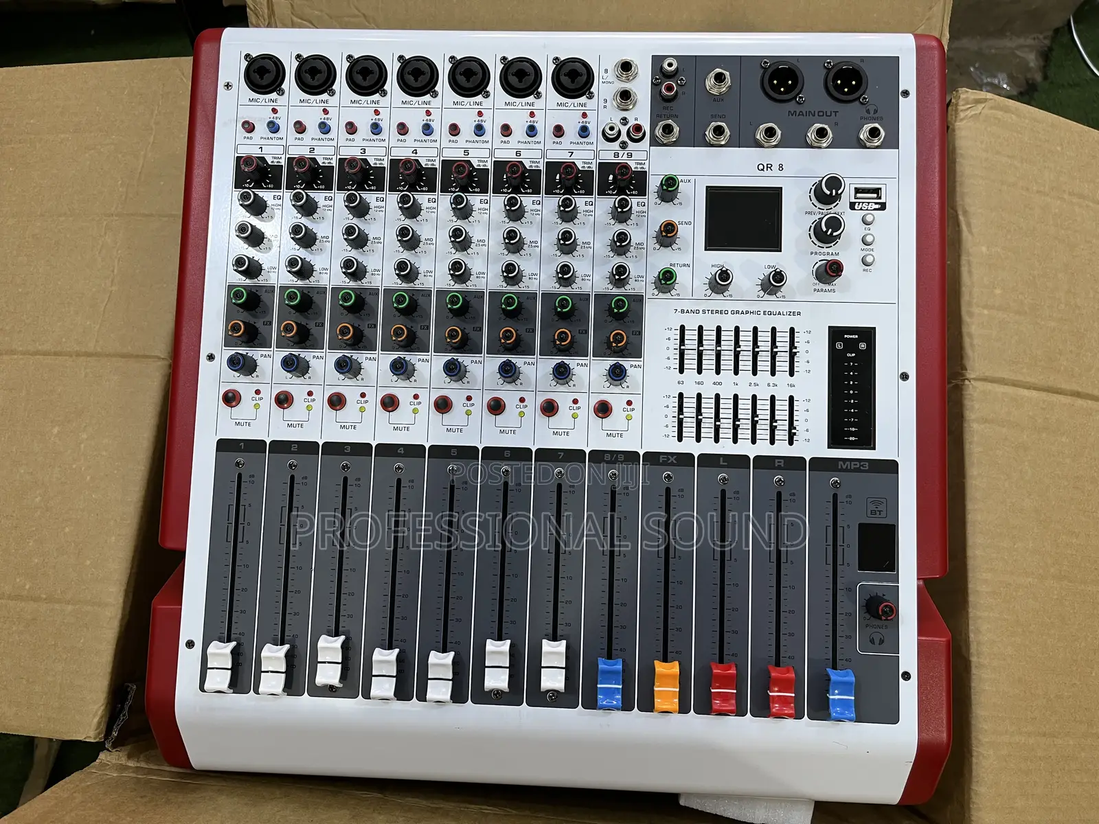 Qr8 Power Mixer