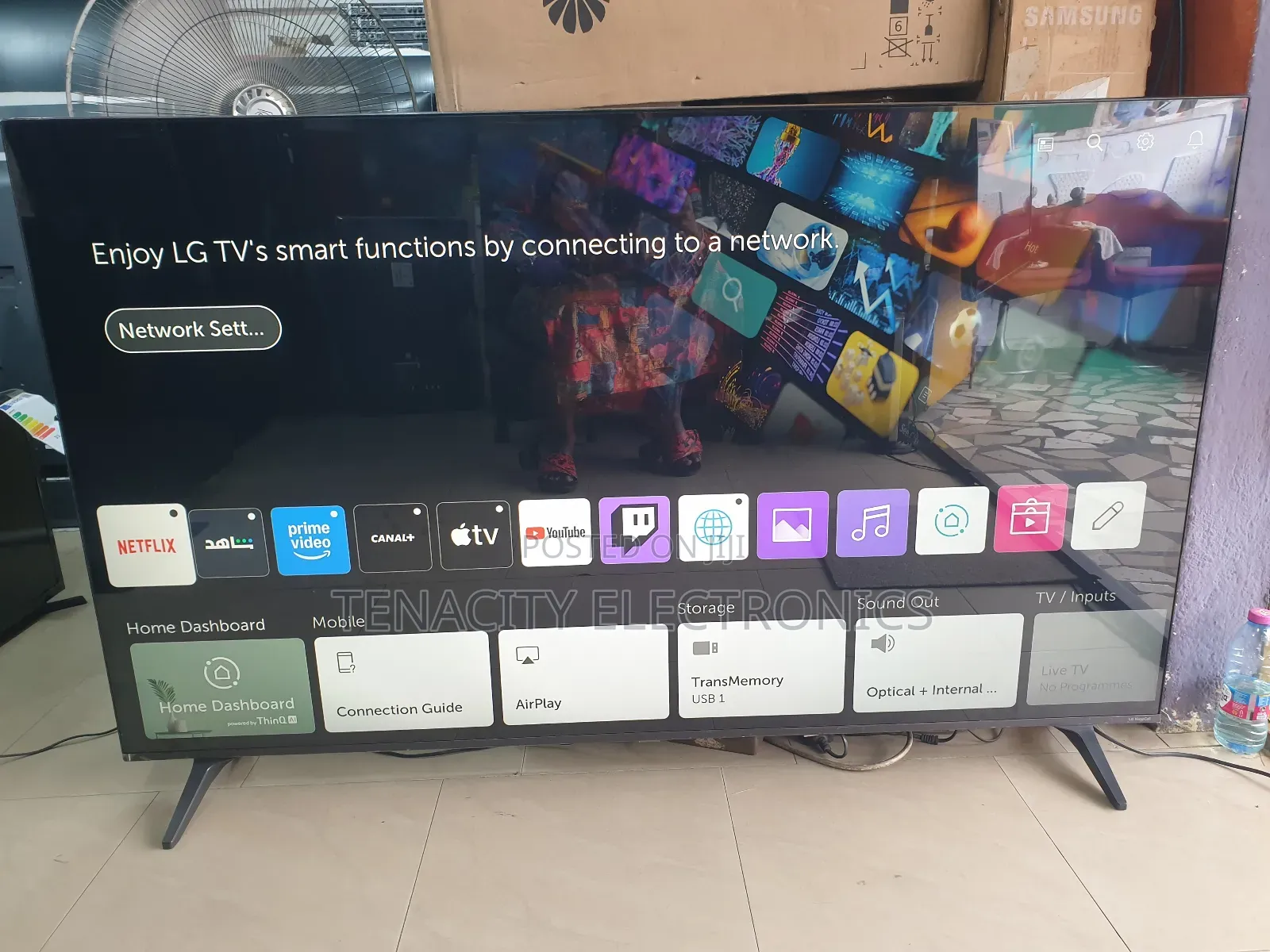 Nanocell 65"Lg Uhd HDR Edgeless Smart Satellite Tv