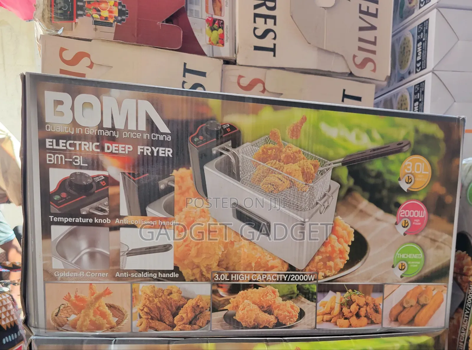 Boma 3 Litre Deep Fryer