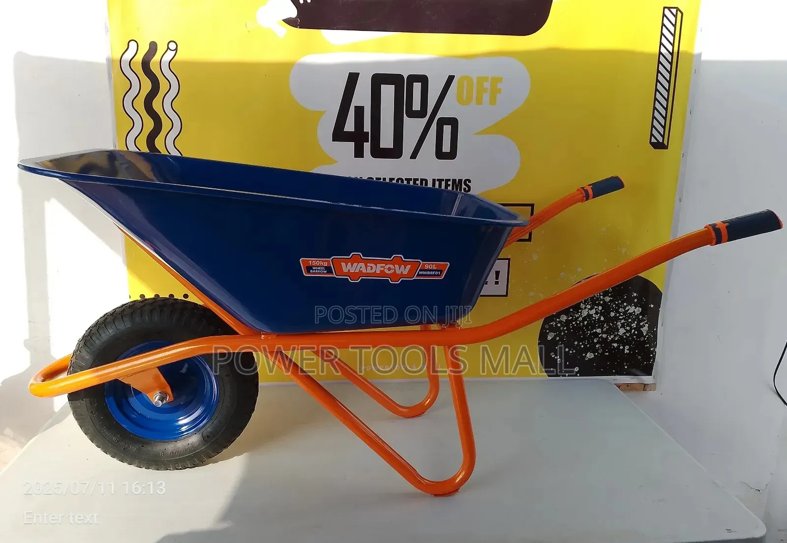 Wheel Barrow 150kg (Wadfow)