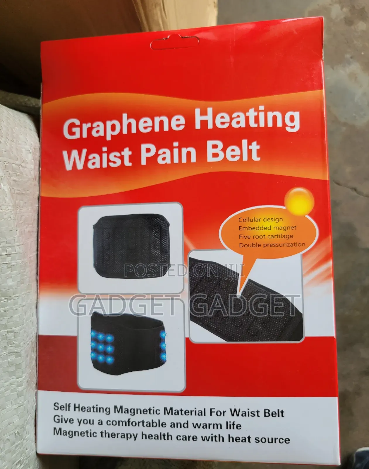 Graphene Heating Waist Pain Belt
