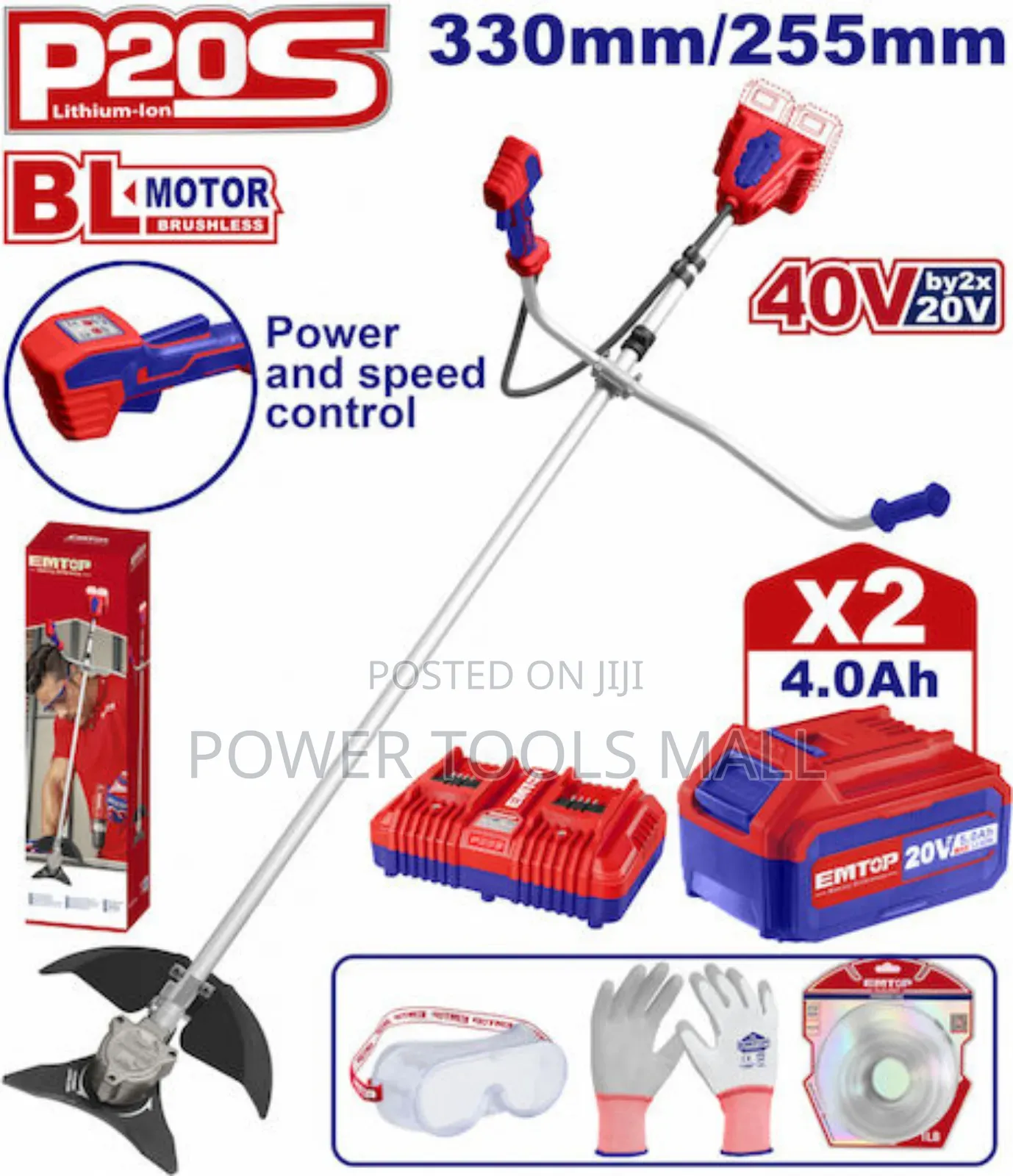Cordless String Trimmer and Bush Cutter