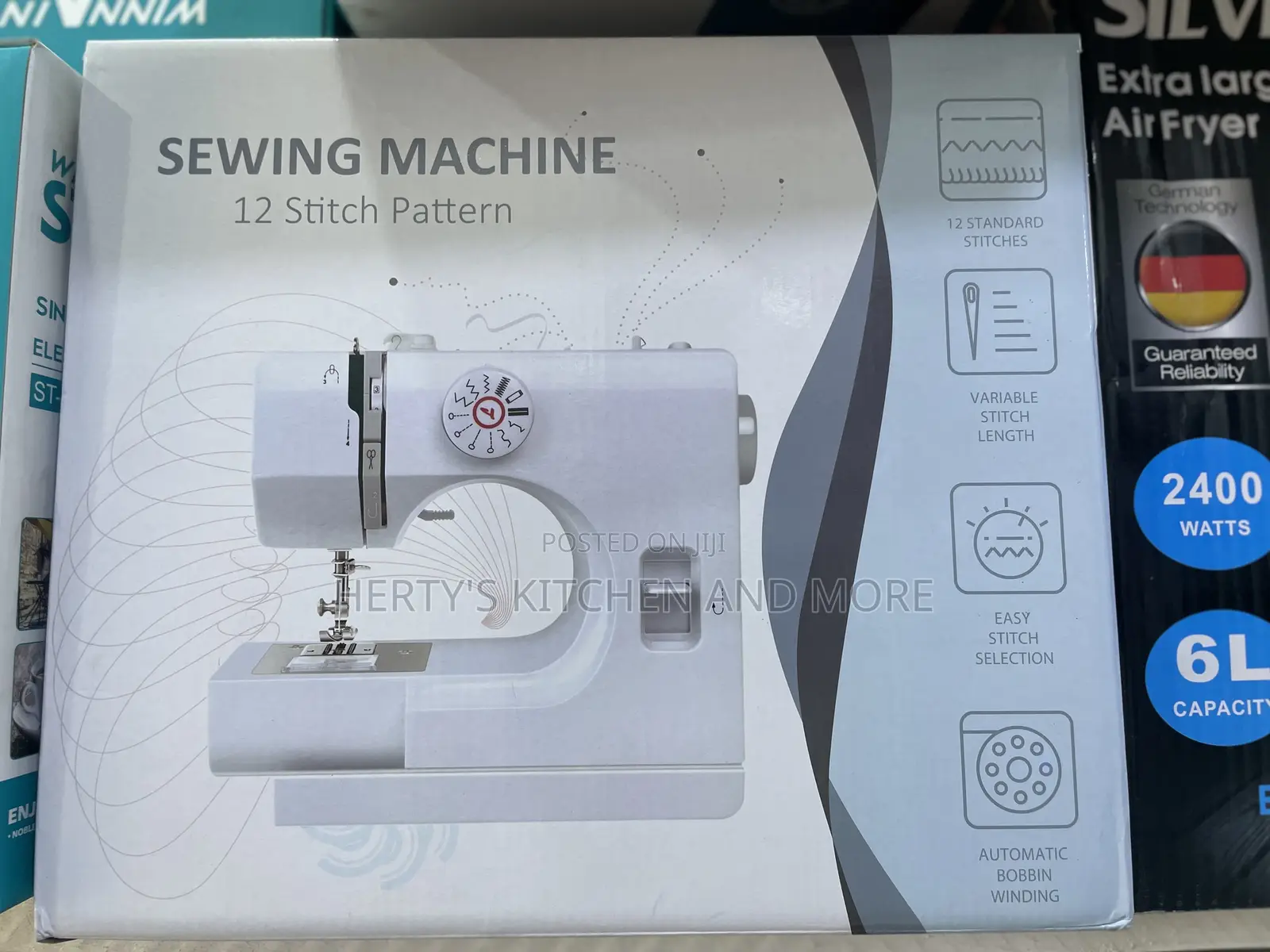 Sewing Machine 12 Stitch Pattern
