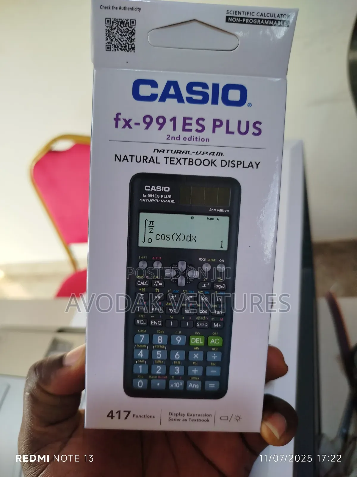 Casio Scientific Calculator 2nd Edition