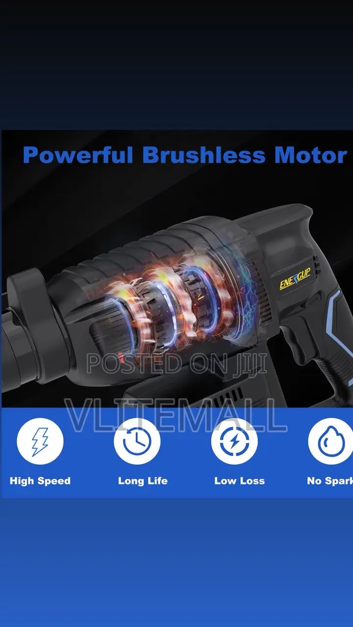 Energup 18v Cordless Power Hammer Drill