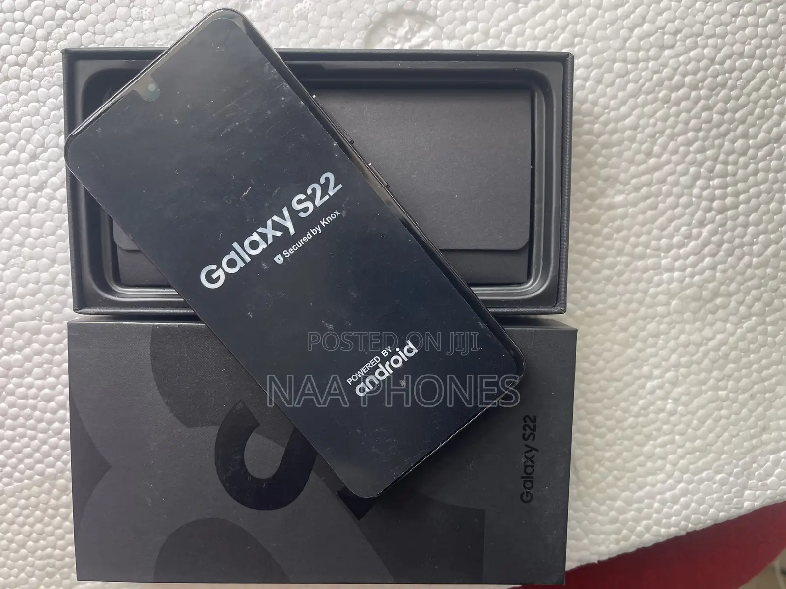 New Samsung Galaxy S22 5G 256 GB Black