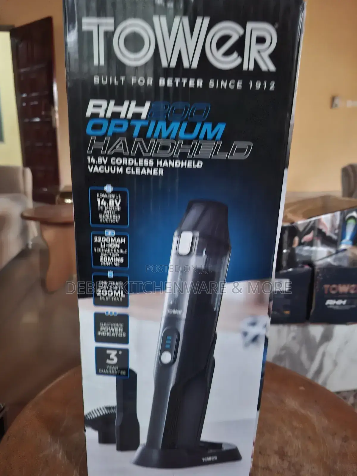 Tower Chargeable Handheld Vacuum Cleaner