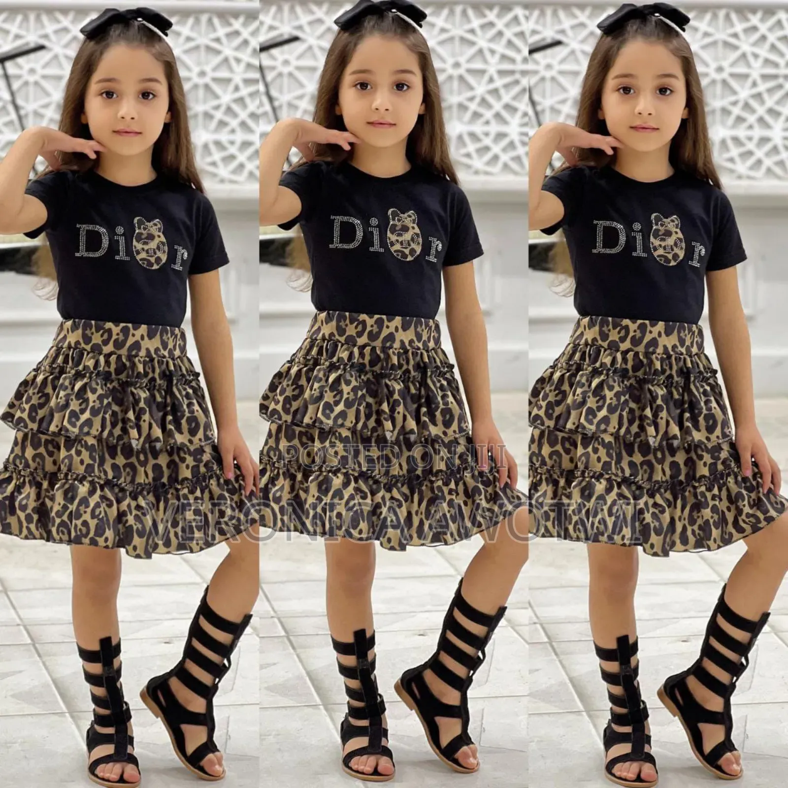 Dior Causal Wear With Hair Band