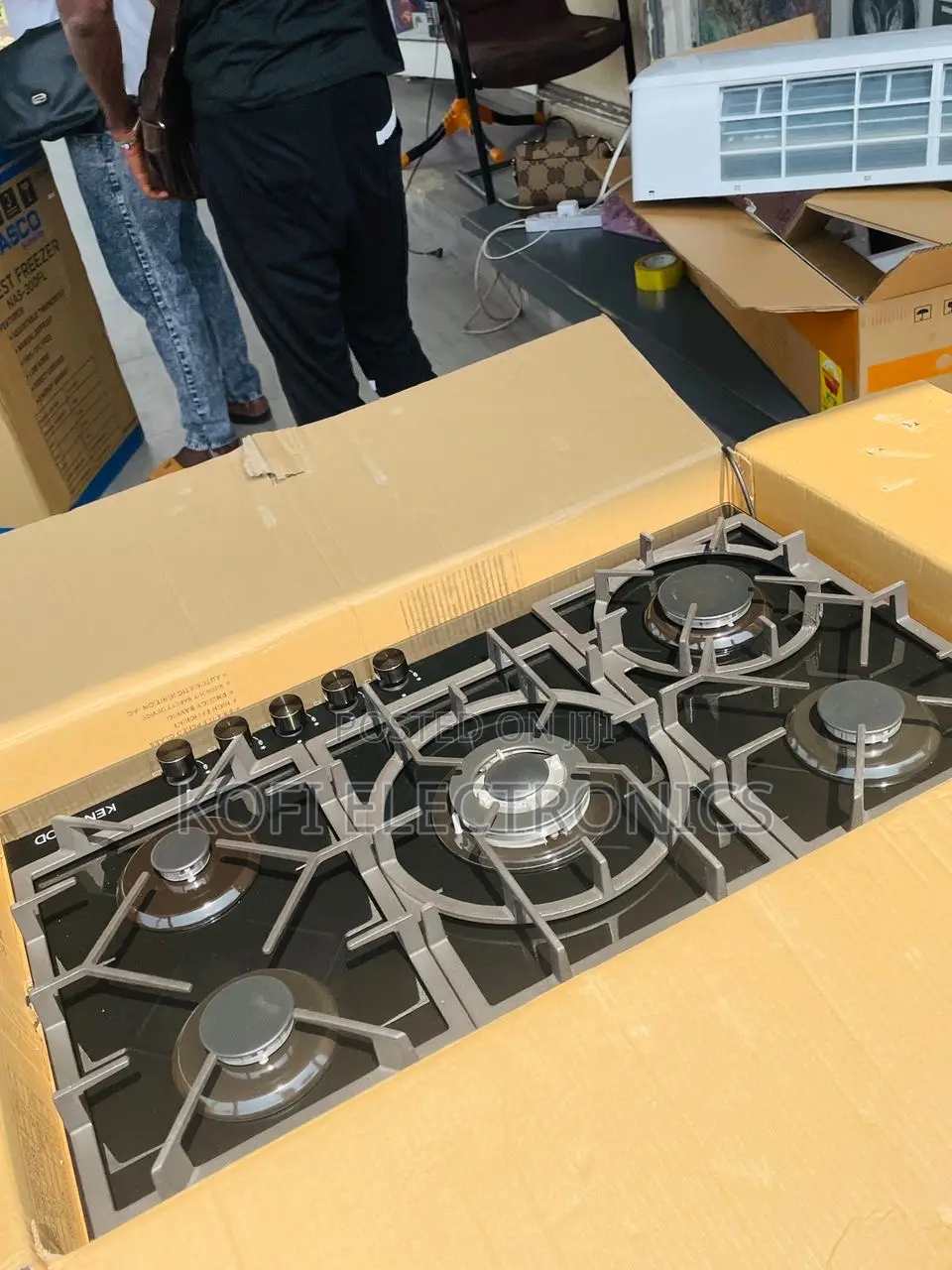 Extremely Good Quality Kenwood 5gas Burner Inbuilt Hob