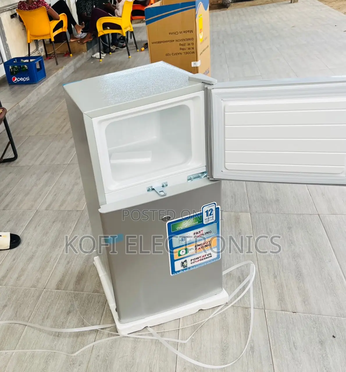 Extremely Fast Cooling Nasco F2-120 Table Top Double Door