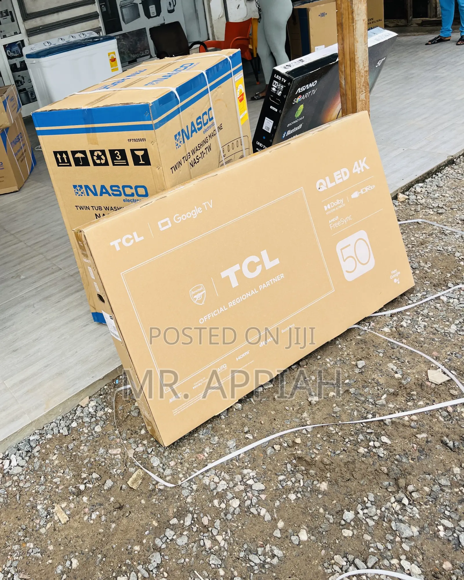 Most Classic TCL Qled Smart Screen Television(50c645).