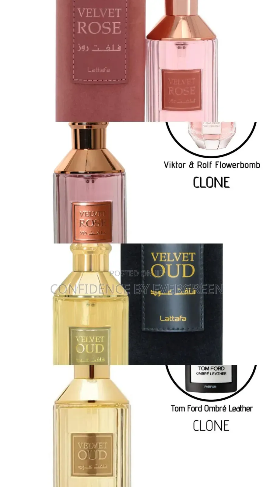 Velvet Oud Velvet Rose by Lattafa
