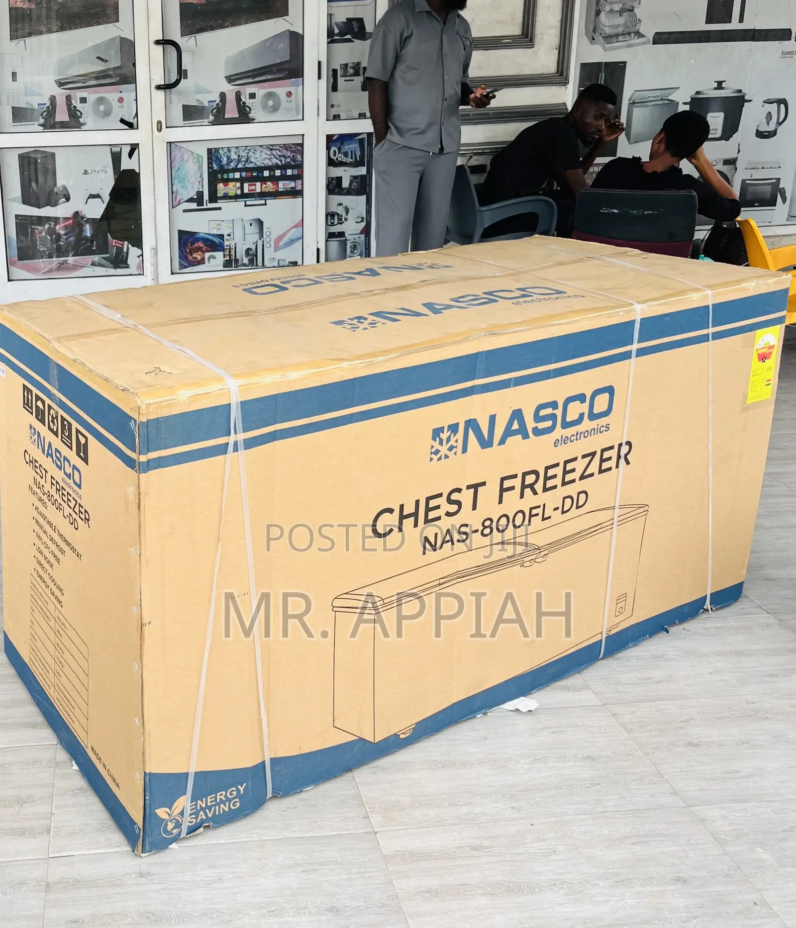 Most Classic Nas 800fl 600l Double Door Electric Freezer