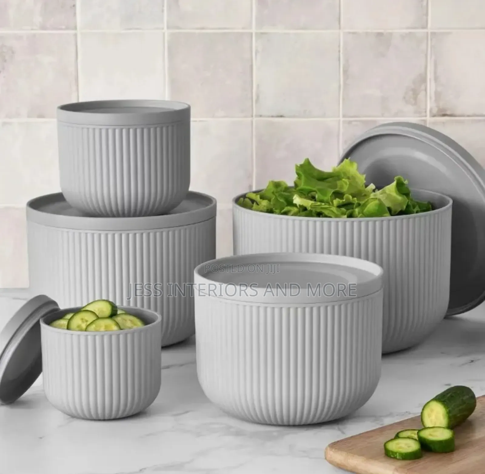 Member's Mark 10-Piece Serving Bowl Set
(Gray)