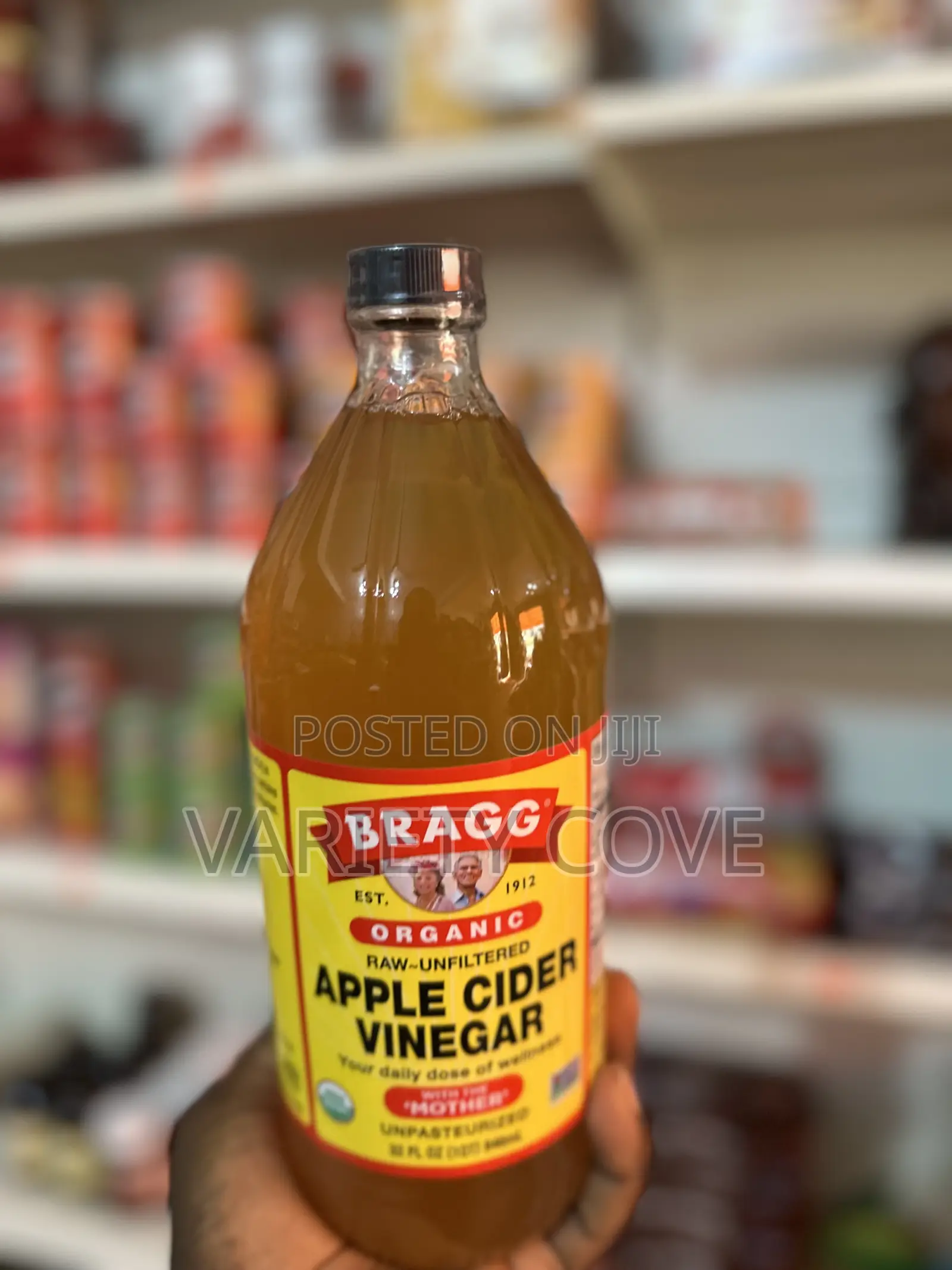Bragg Apple Cider Vinegar With the Mother Small Size 473ml