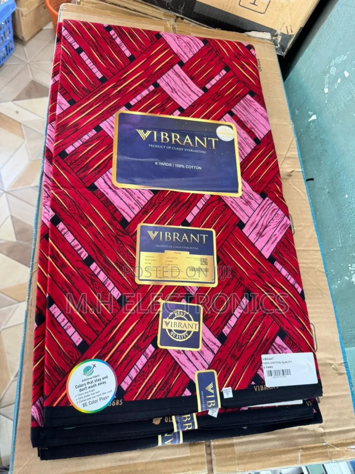 Brand New 6 Yards Textile Fabric