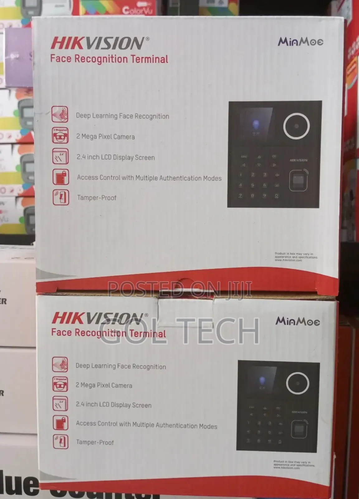 Hikvision Face Recognition Terminal Clockin Time Attendance