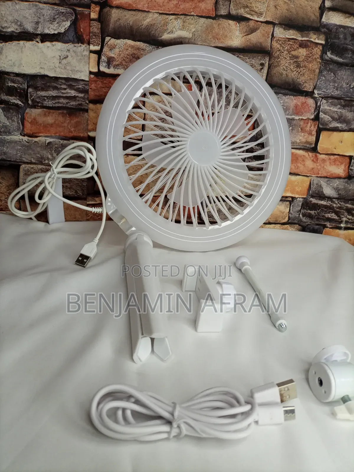 Usb Fan Shine Ring Light