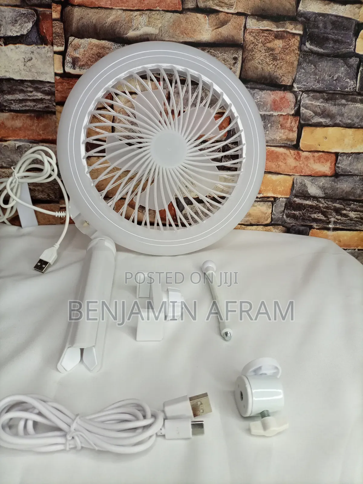 Usb Fan Shine Ring Light