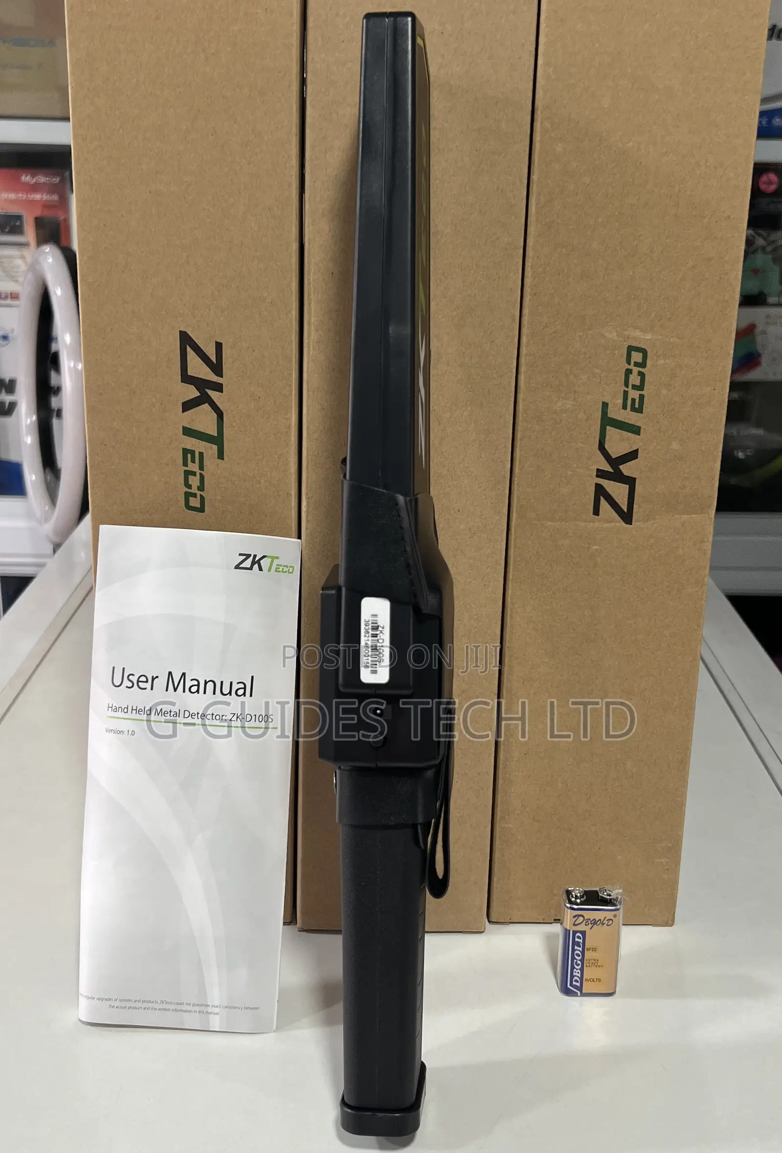 Zkteco Hand Held Metal Detector Zk-d100s
