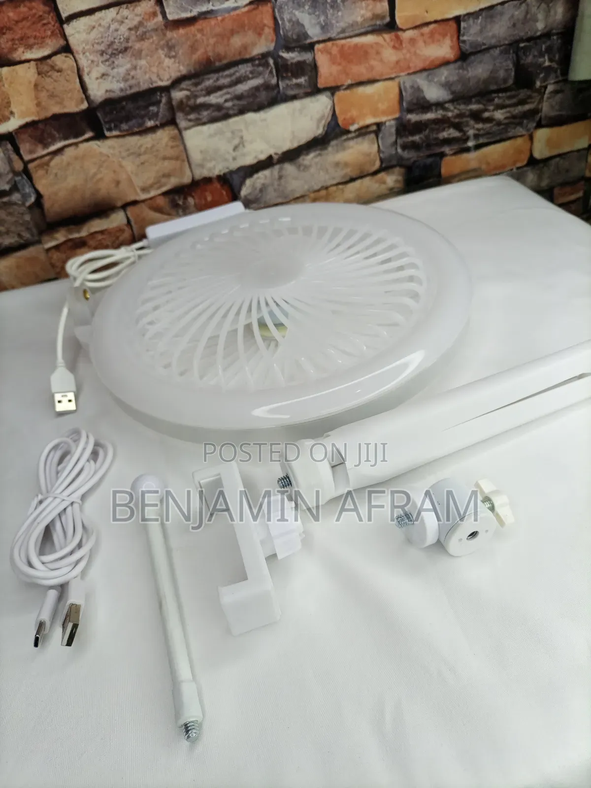 Smart Fan With Illumination Light