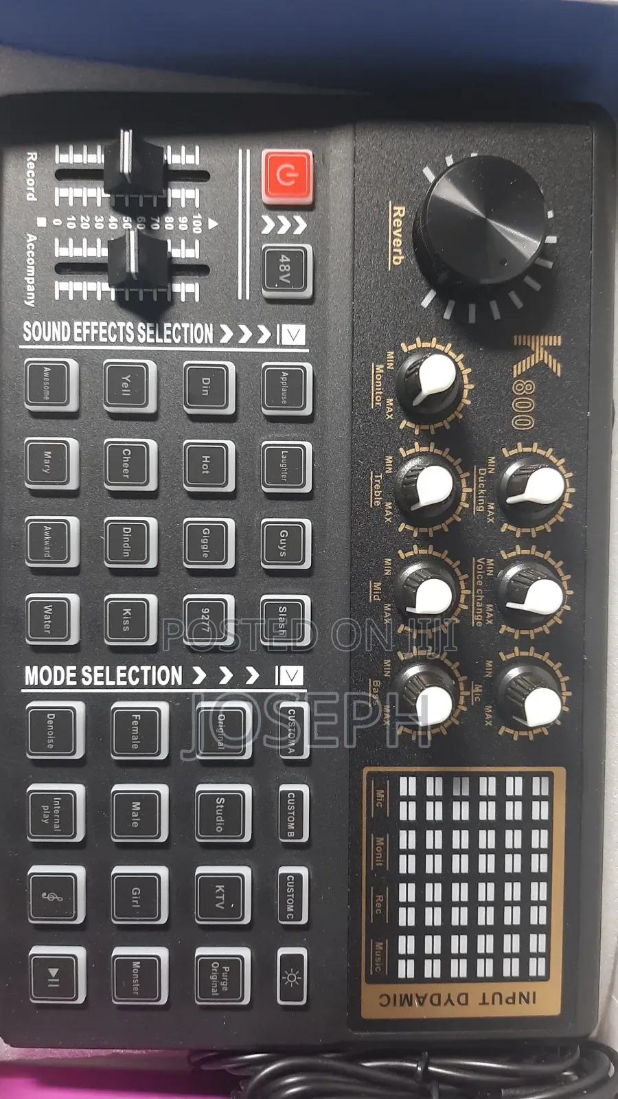 Professional Podcast Live Sound Card