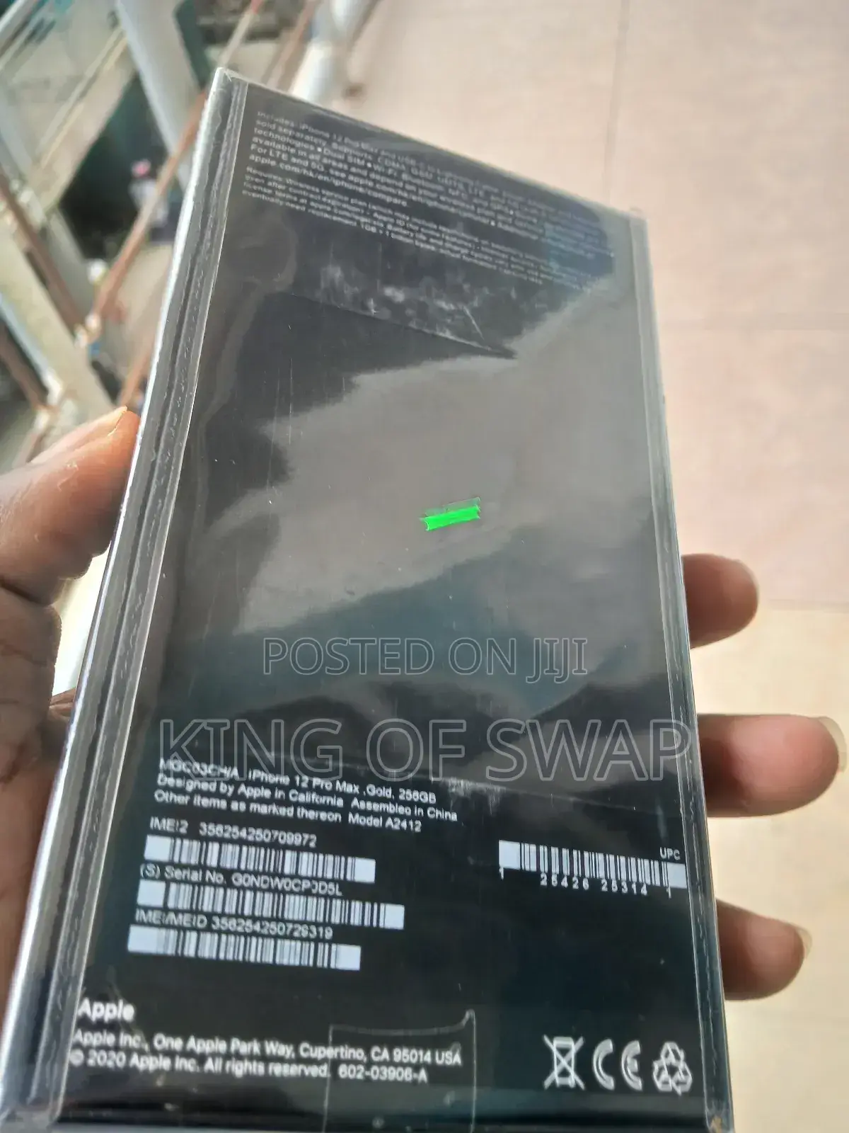 New Apple iPhone 12 Pro Max 128 GB Black