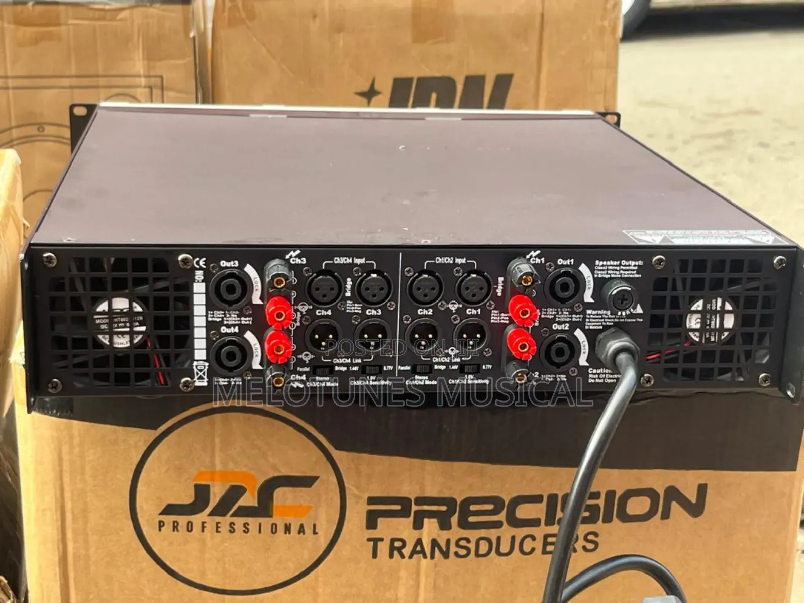 Electro-Voice (Ev) Tc9850 4in1 Midrange Power Amplifier