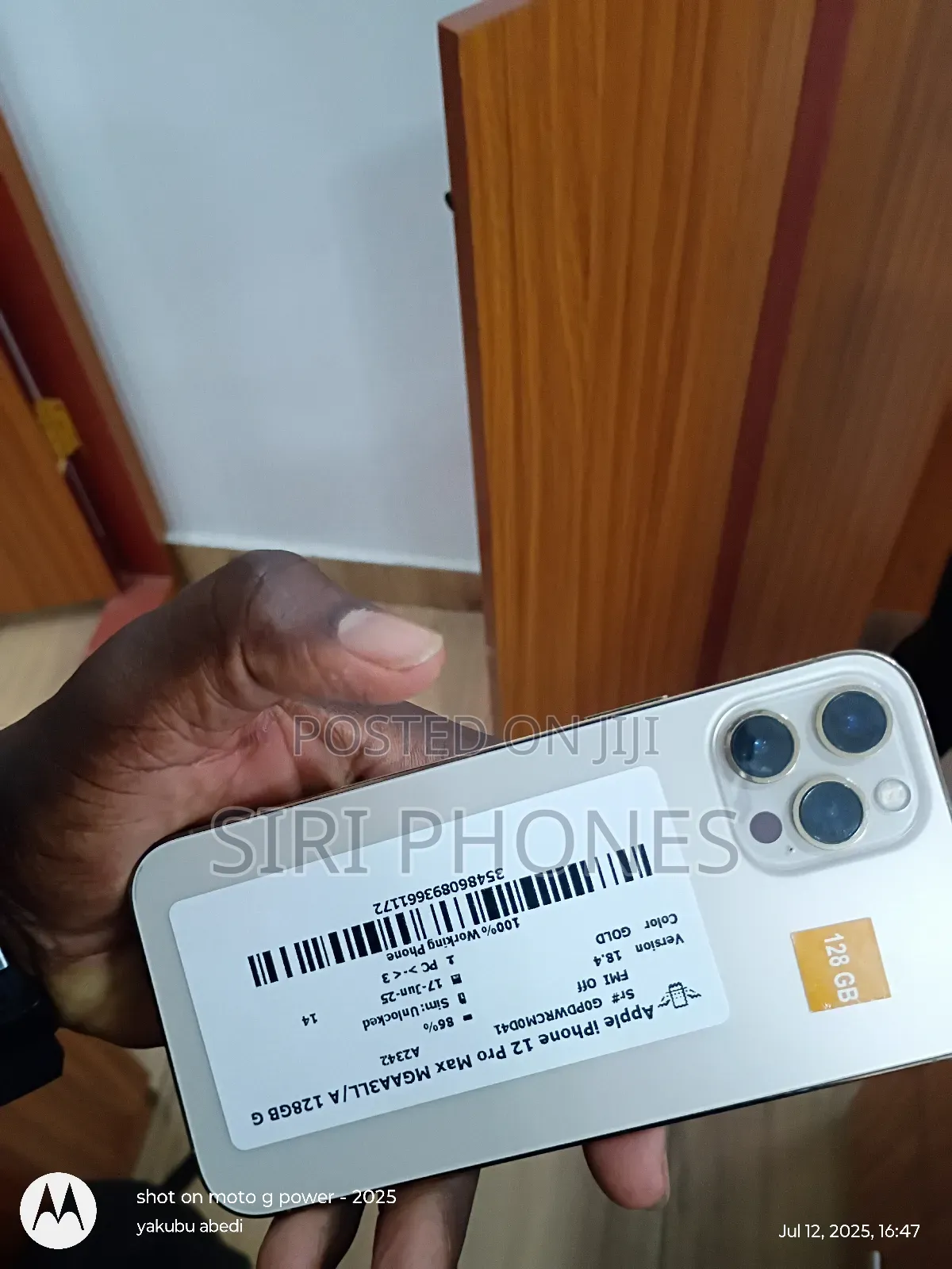Apple iPhone 12 Pro Max 128 GB Gold